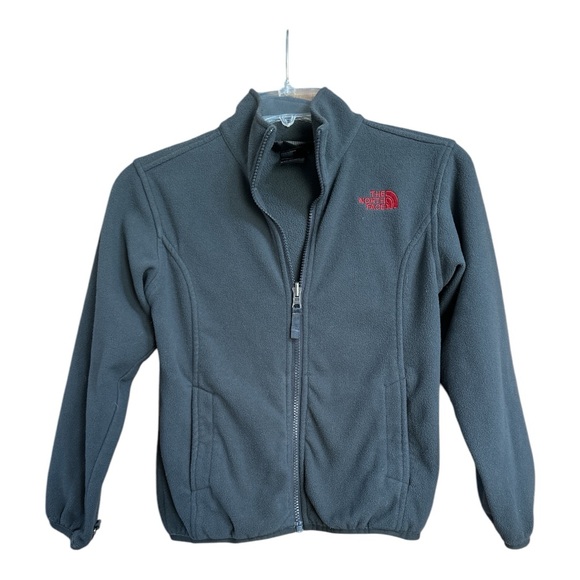 The North Face Other - The North Face Youth’s Gray Fleece Jacket, Small (7/8)